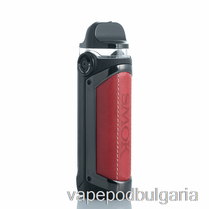 Vape 10000 Дръпки Smok Ipx80 80w Pod Mod Kit Red